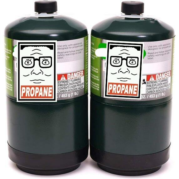 Green Propane Tanks